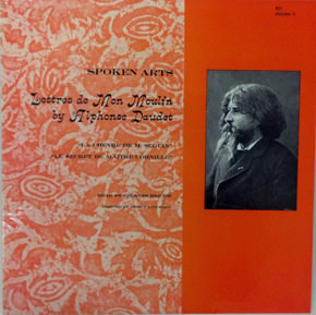 Lettres de mon moulin, Alphone Daudet ; album cover