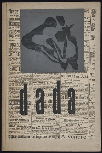 Cover of Anthologie dada / parait sous la direction de Tristan Tzara
