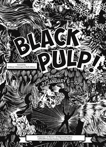 Black Pulp Exhibition Poster