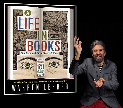 Warren Lehrer performs "A Life in Books"