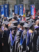 Yale graduates preparing for commencement