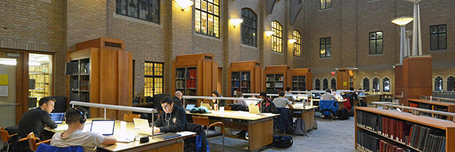 Music Library Study Spaces. Photographer: Mike Marsland