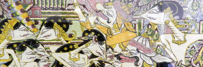Indonesian Painting of the Ramayana - Southeast Asia Reading Room Indonesian Painting of the Ramayana - Southeast Asia Reading Room