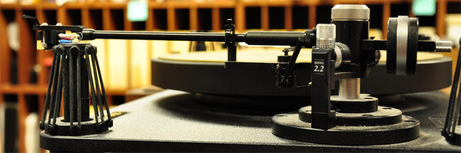 Turntable in the HSR Studio