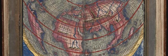 Map of the World from the Rudimenta cosmographica, 1542