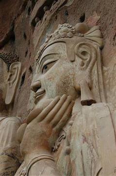 Relief from a Cave Temple, Maijishan Caves