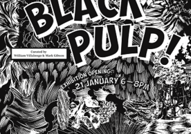 Black Pulp Exhibition Poster