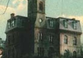 Vintage postcard of the Andover Newton Theological School at Yale