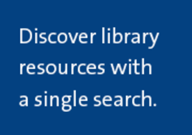 discover library resources with a single search: search.library.yale.edu