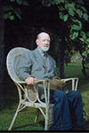 Charles Ives seated
