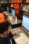 New Haven students interact with Photogrammar 