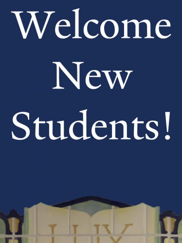 New Student Welcome