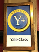  shelf sign for Yale-Class system
