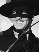 picture of Douglas Fairbanks as Zorro from THE MARK OF ZORRO